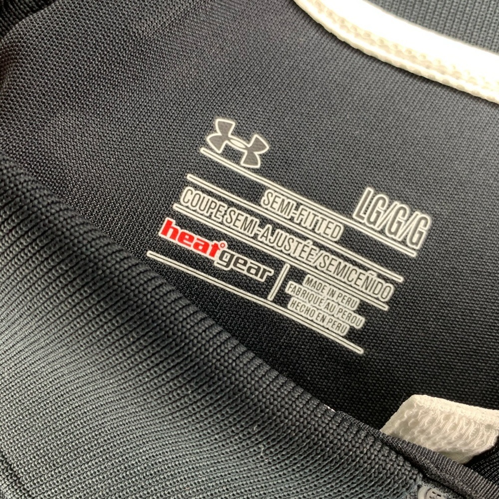 NWT Large Under Armour Semi-Fitted Polo Heat Gear - Picture 3 of 5